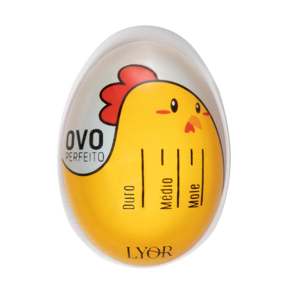 Temporizador para Cozimento de Ovos Lyor 5,5cm x 3cm x 4cm em Oferta na Shopee