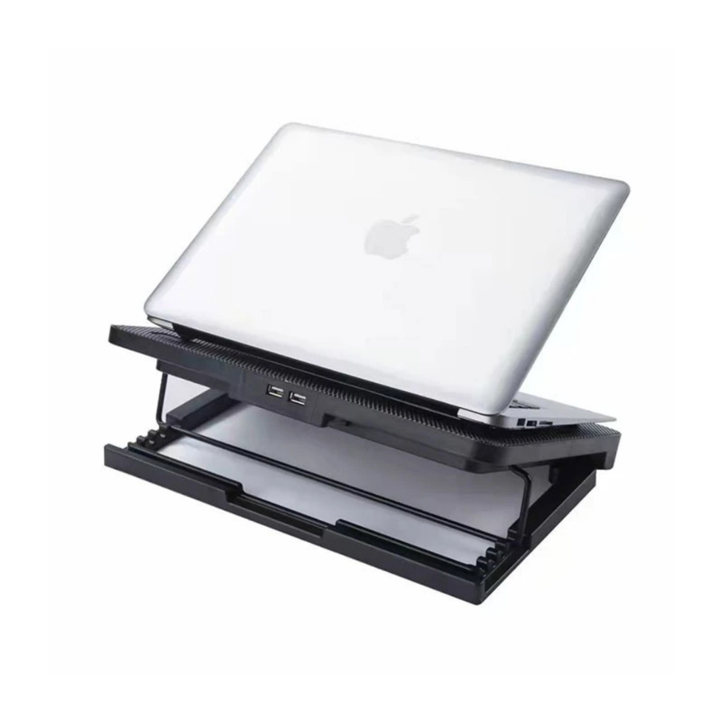 Suporte Para Notebook Com Cooler Base Refrigerada Led Azul Silencioso, Alta Qualidade e Durabilidade