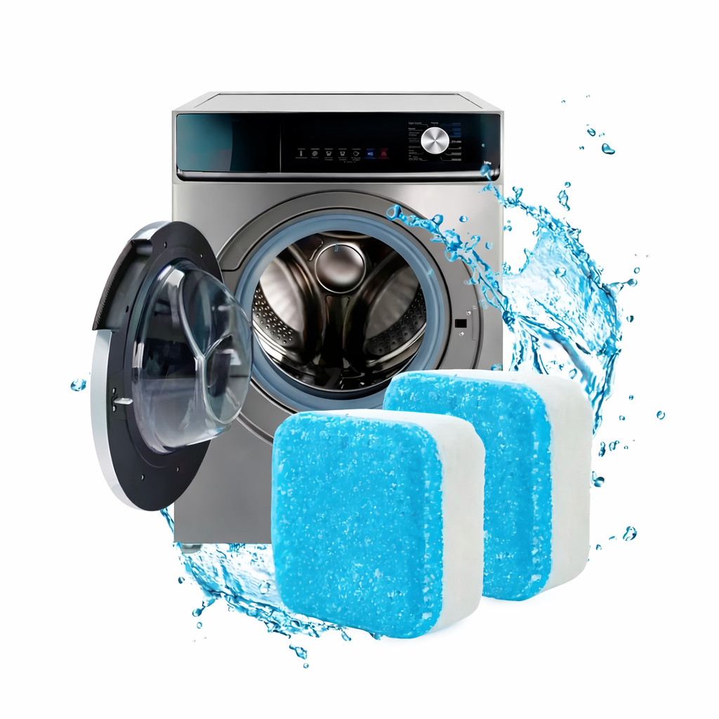 Kit 12/24/30 Pastilhas Limpadoras para Máquina de Lavar Roupa Higienização Profunda em Oferta na Shopee