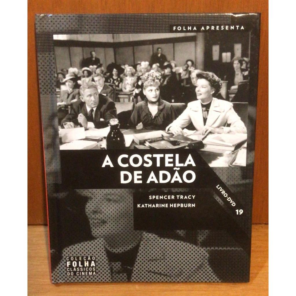 DVD A Costela de Adão - Col. Folha Clássicos do Cinema  (Livro+DVD) 19 editora George Cukor