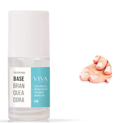 Base Branqueadora para Unhas Amareladas Secagem Rápida em Oferta na Shopee
