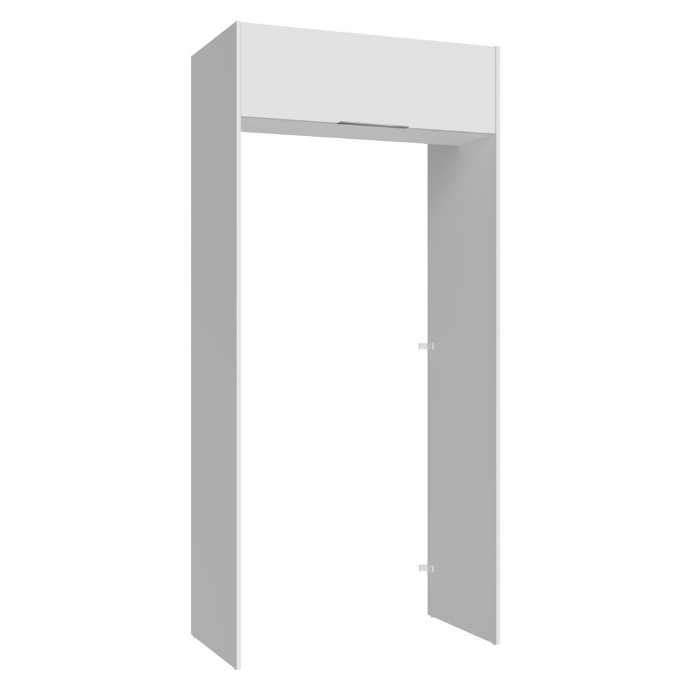 Porta-Geladeira 103 cm 1 Porta Basculante Branco Stella Madesa