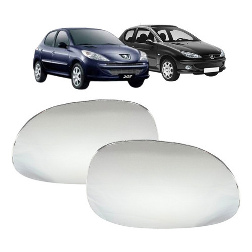 Par Espelho Retrovisor Peugeot 206/207 1999 2000 2001 A 2014
