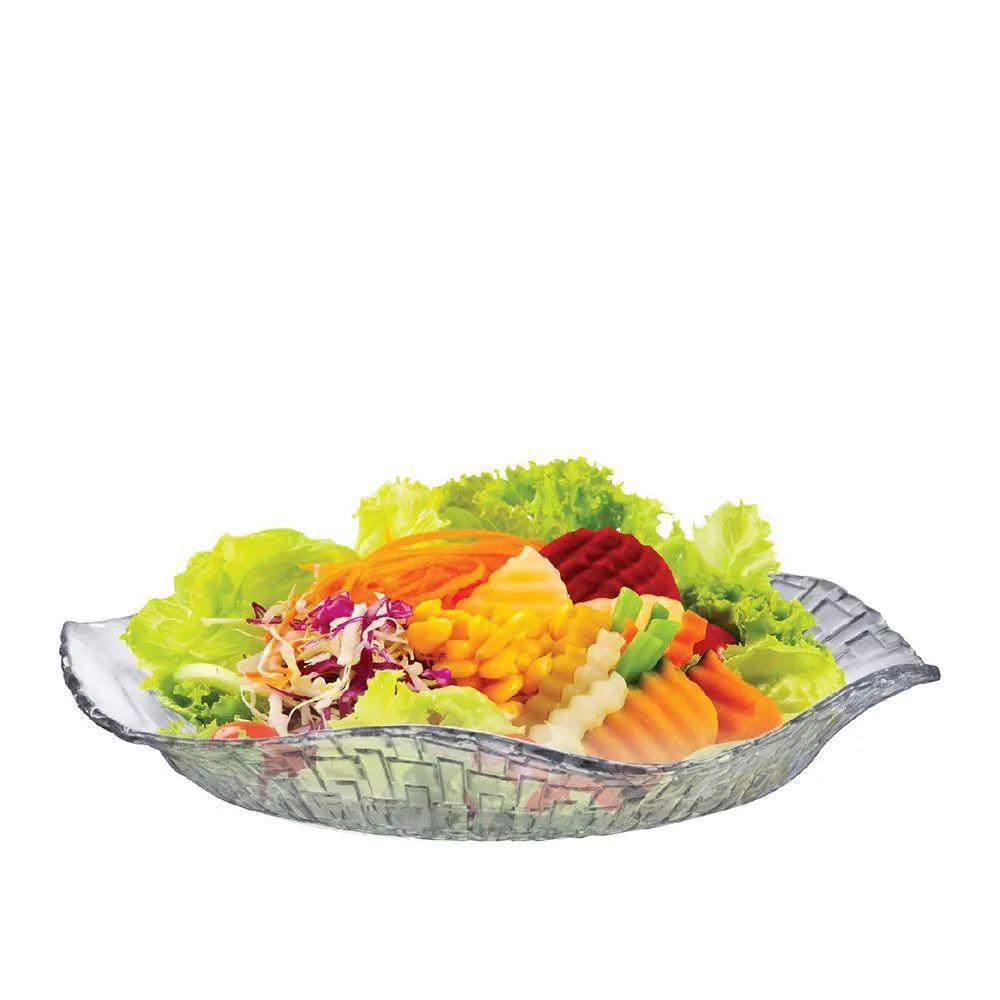 SALADEIRA DE VIDRO - FRUTEIRA EM VIDRO BARI RUVOLO