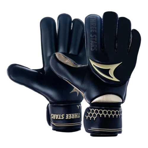 Luva Goleiro Campo Three Stars Gold Profissional
