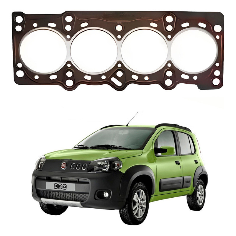 Junta Cabeçote Novo Uno Way 1.0 1.4 2010 A 2016 em Oferta na Shopee