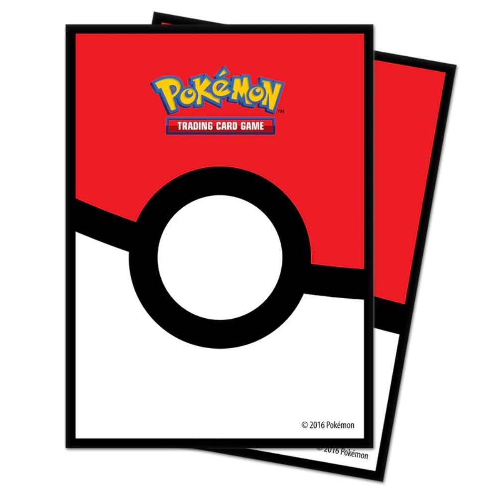 PROTETOR DE CARTAS SLEEVE POKÉBOLA 66x91mm CENTRAL ACESSÓRIOS POKÉMON TCG DECK ULTRA PRO STANDARD