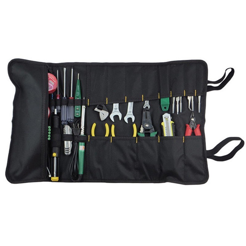 Kit de ferramentas profissional inclui alicates para eletricista e conjunto completo de caixa de ferramentas em Oferta na Shopee