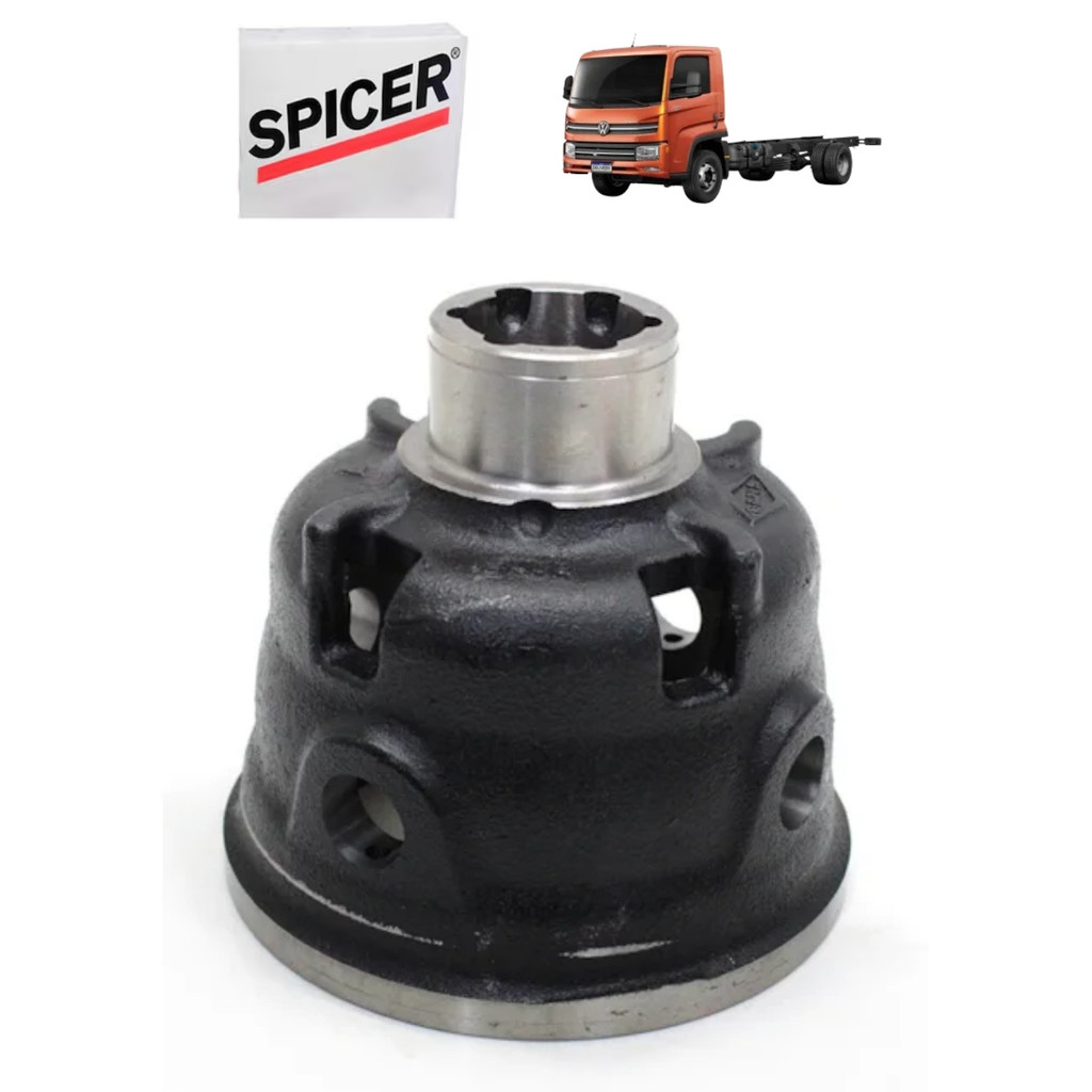 Caixa Satélite Vazia Volks Delivery/Cargo Eixo S130 Spicer