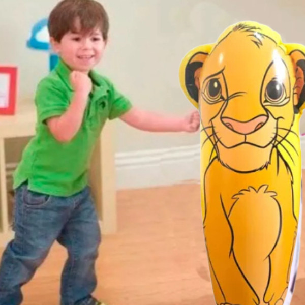Simba teimosinho boneco João Bobo / João Teimoso Rei Leão - inflável