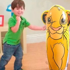 Simba teimosinho boneco João Bobo / João Teimoso Rei Leão - inflável