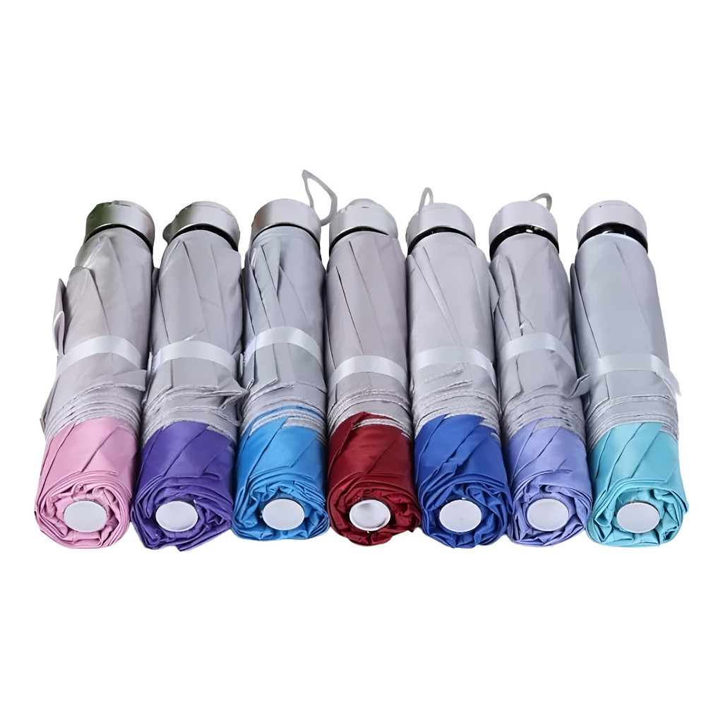 Kit 10 Sombrinhas Guarda Chuva Com Proteção Uv Atacado Reven Cor Diversas Desenho Do Tecido Liso