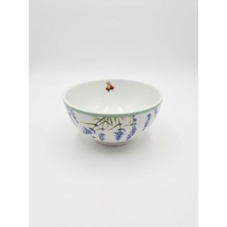 Bowl Branco Decorado Estampa Lavanda 2ª Linha Cerâmica Scalla Unitário em Oferta na Shopee