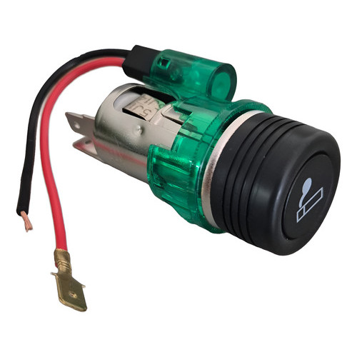 Acendedor De Cigarro Universal 12v ( Verde )