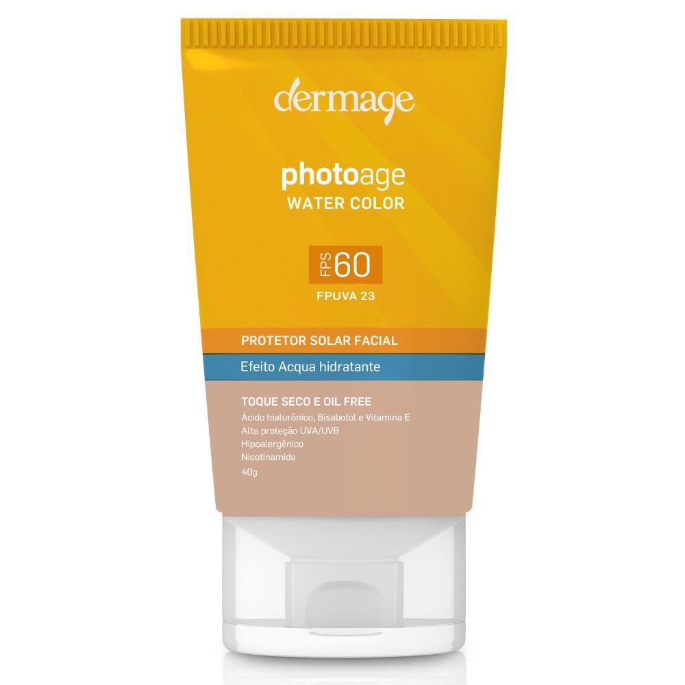 Protetor Solar Dermage Photoage Water Color FPS60 40g em Oferta na Shopee