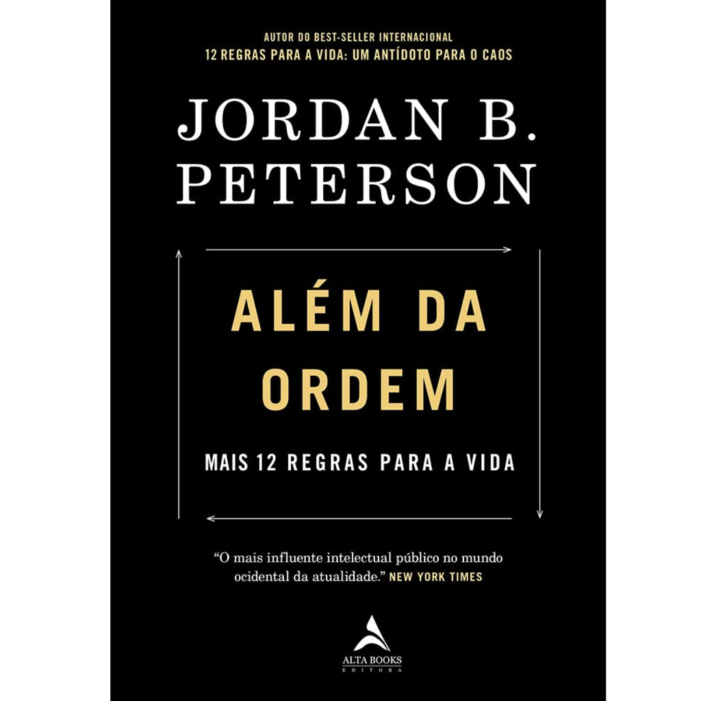 Livro Além da ordem de Jordan B. Peterson da Editora Alta books