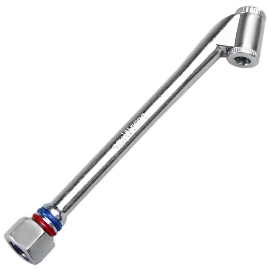Bico De Encher Pneus Ref 825 1/4 BSP Bocal Duplo Retenção 170mm