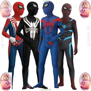 Fantasia de Super-Herói de Halloween Macacão para Crianças e Adultos Presente do Homem-Aranha em Oferta na Shopee
