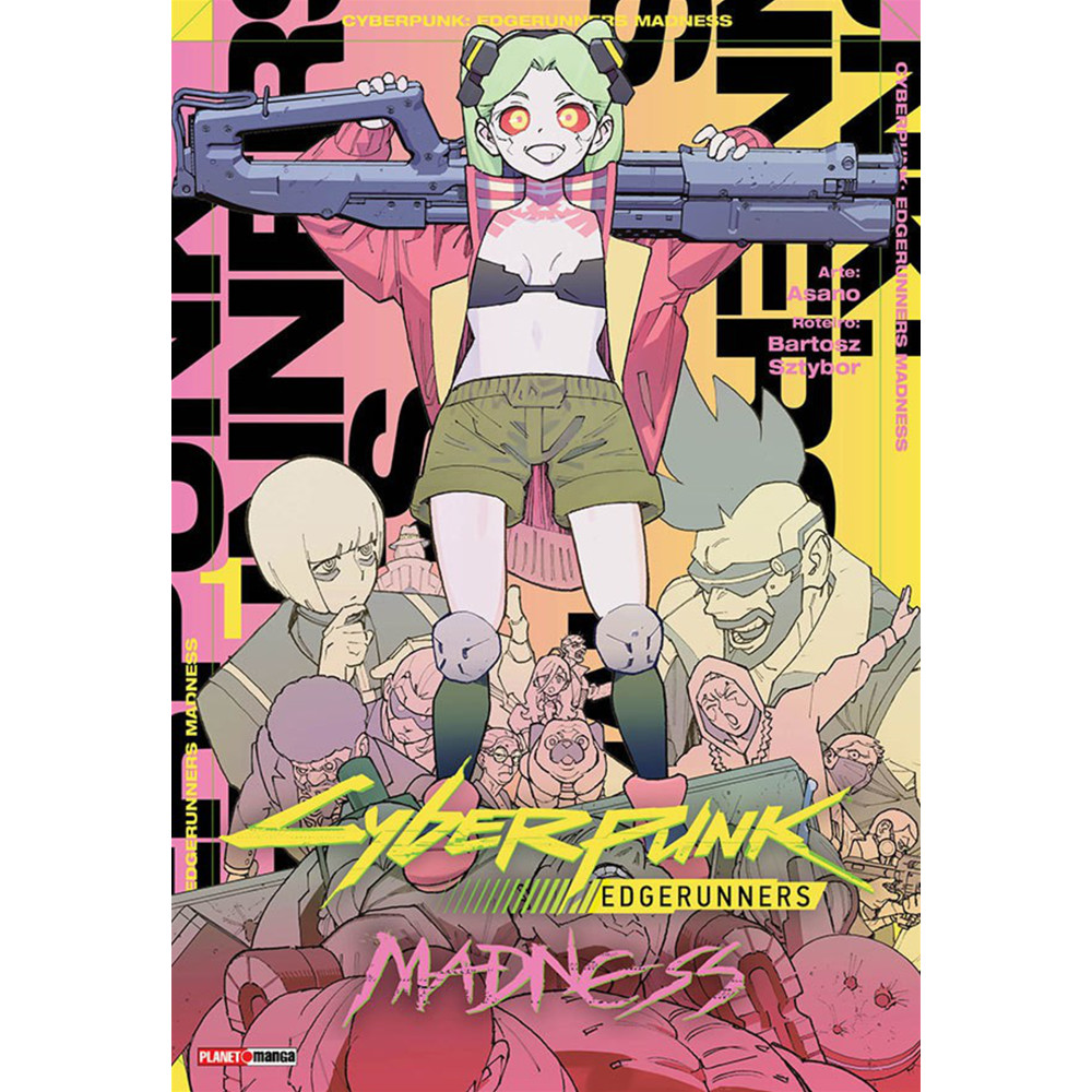 Mangá - Cyberpunk: Edgerunners Madness 01 - Novo/Lacrado em Oferta na Shopee
