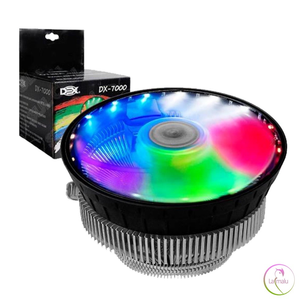 Cooler para Processador GAMER DEX INTEL/AMD DX-7000 LED RGB
