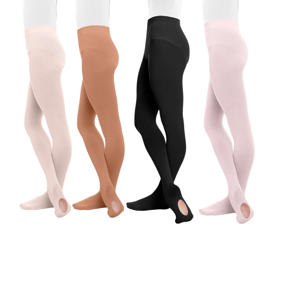 Meia Calça Conversível Adulto Fio Lycra Só Dança