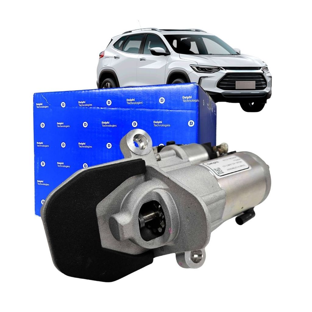 Motor Partida Arranque 12v Para Chevrolet Onix 1.0 Turbo Flex Após 2020 Delphi 25204167 55515480
