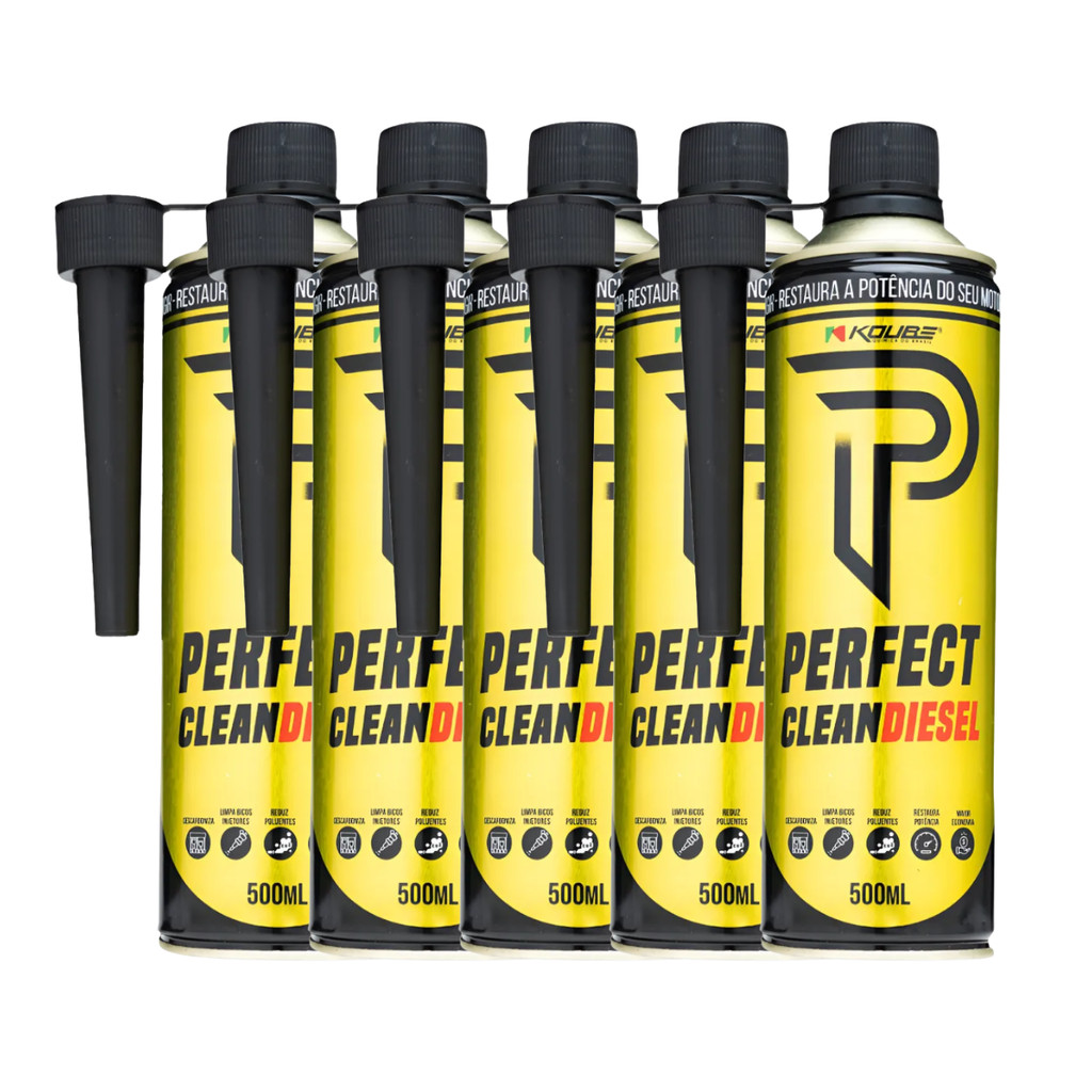 Perfect Clean Diesel Koube 500ml Limpa Bico Injetor Motor Diesel Via Tanque