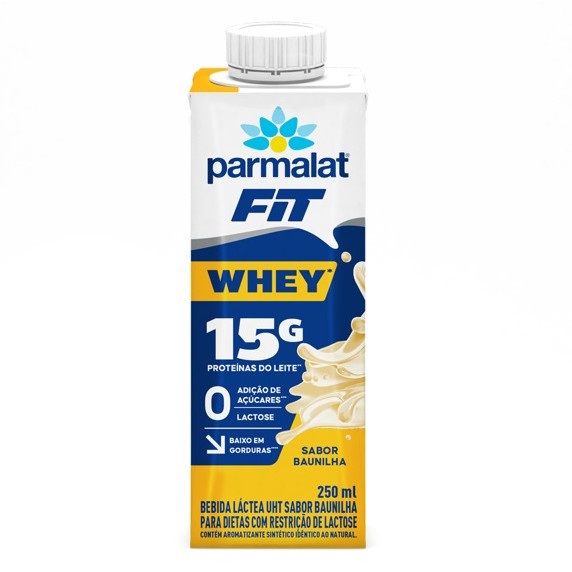 Bebida Proteica Wheyfit Parmalat Baunilha 250ml