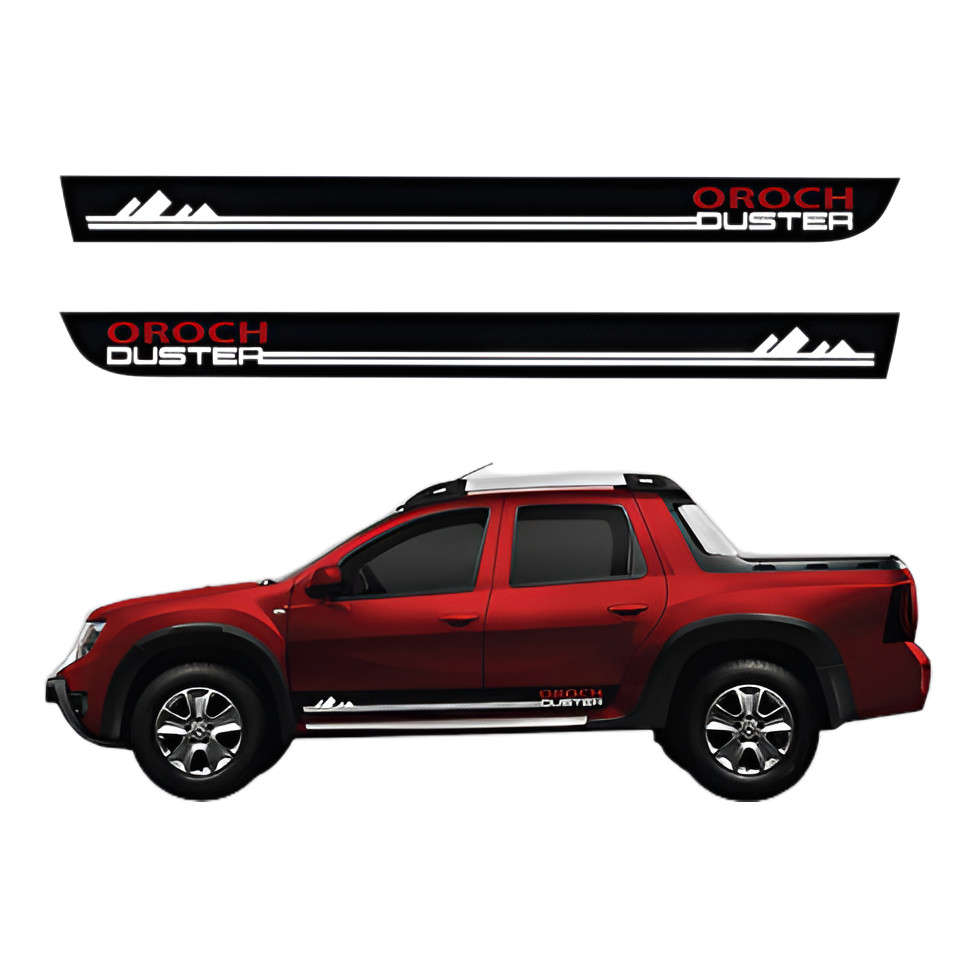 Kit Adesivo Faixa Personalizada Renault Duster Oroch