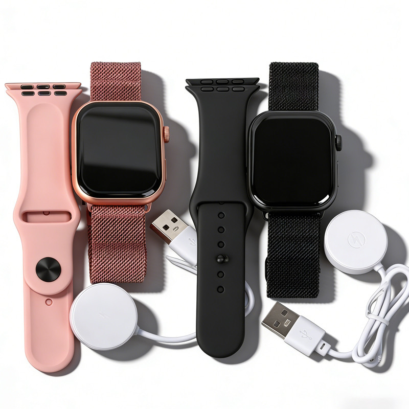 Smartwatch Pro Max Series 45mm Bluetooth Receba Conexões Smart Watch iOS Android Notificação De Mensagem