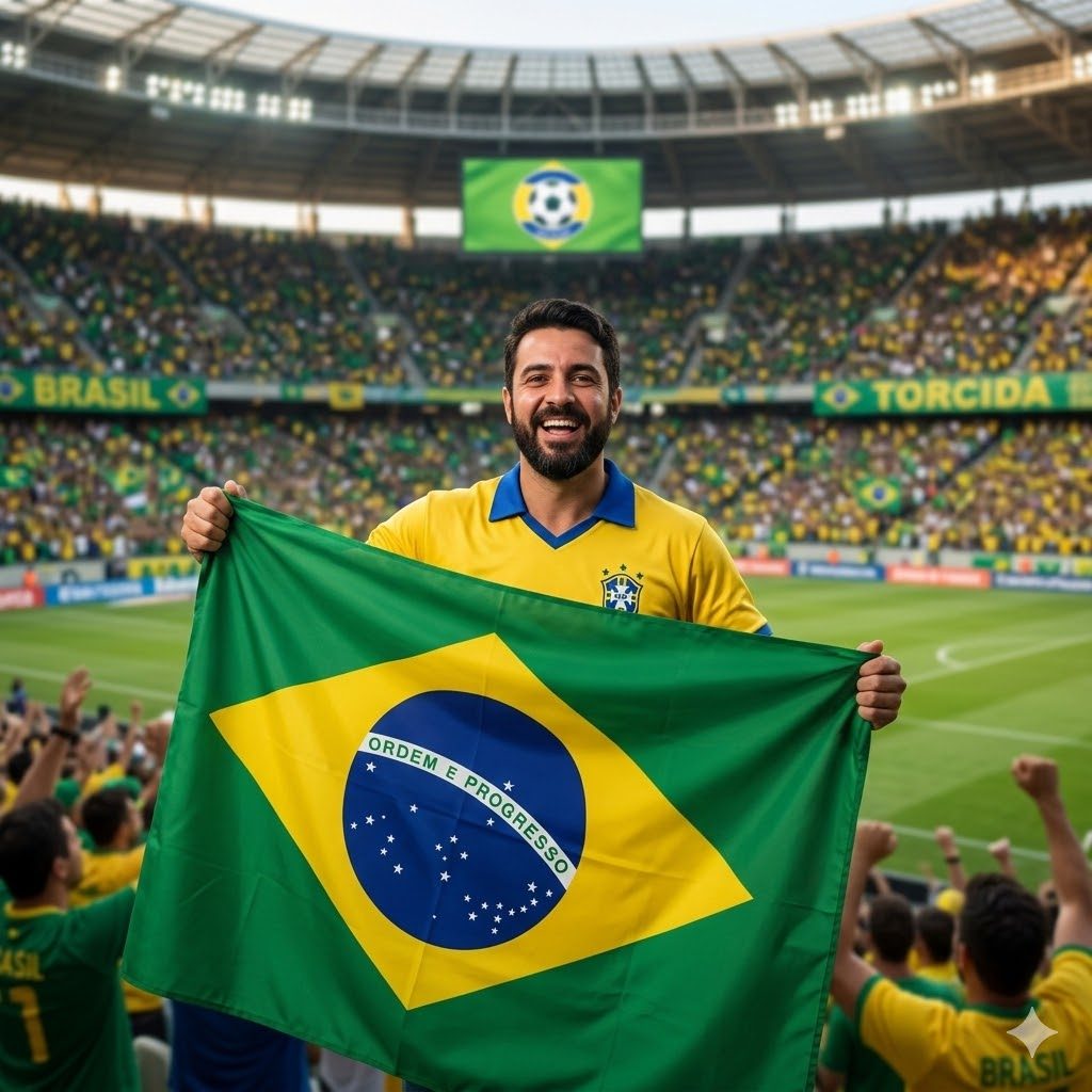 Bandeira do Brasil 1,80m x 1,10m Grande Bandeira Brasil Copa do mundo Passeata
