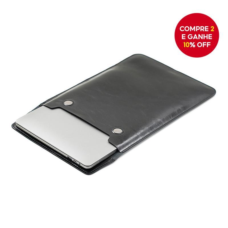 Envelope Para Laptop Manga Super Fina Capa De Couro De Microfibra MacBook Pro Air 13 14 15 16 Polegadas