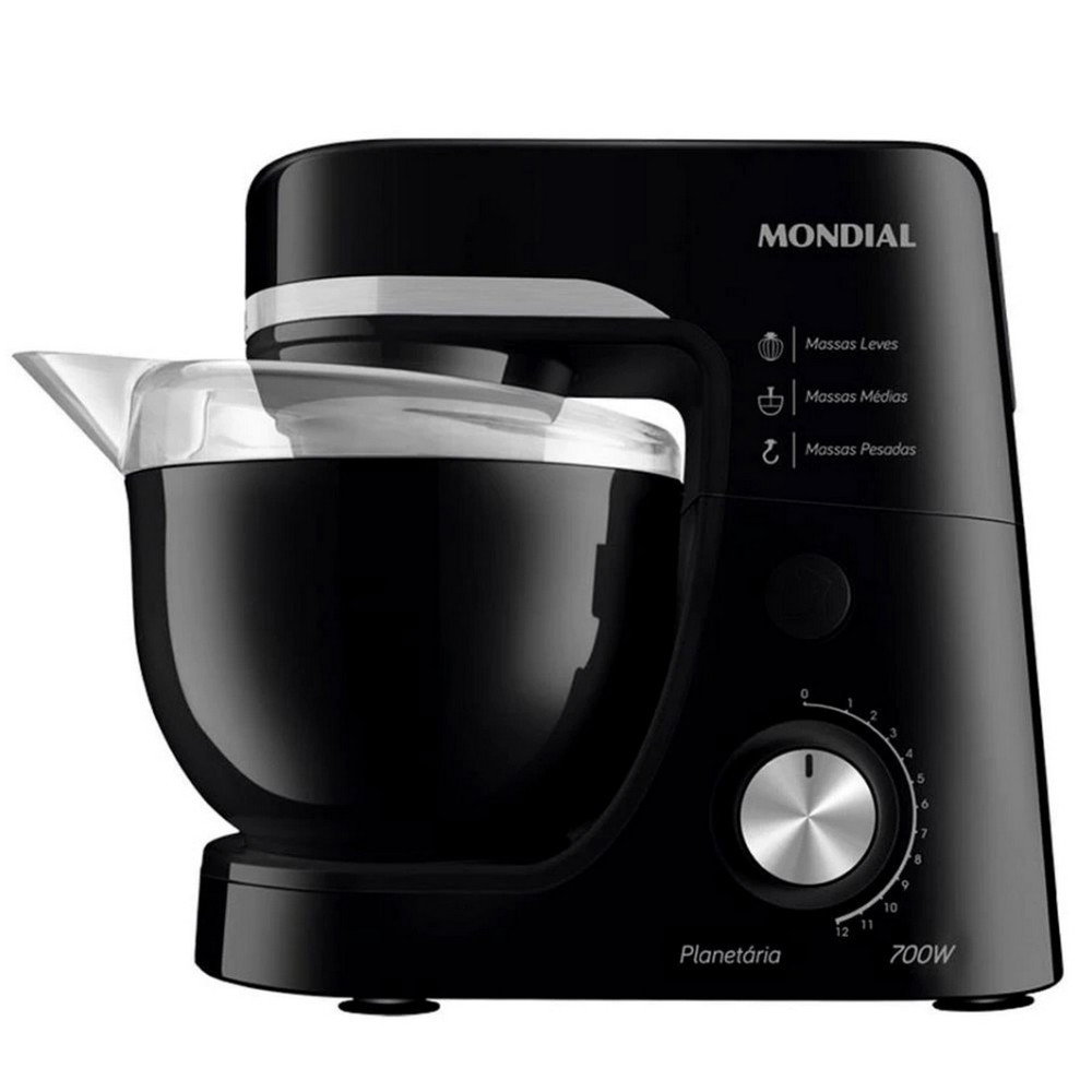 Imagem Batedeira Planetária BP-03 12 Velocidades 700W Mondial