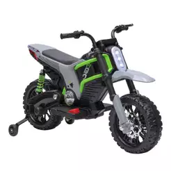 Moto Elétrica Infantil Mini ZS 12V com Rodinha Verde Zippy Toys - 10551
