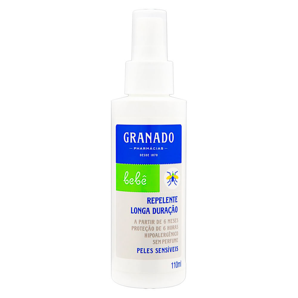 Repelente Longa Duração Granado Bebê Pele Sensível 110ml em Oferta na Shopee