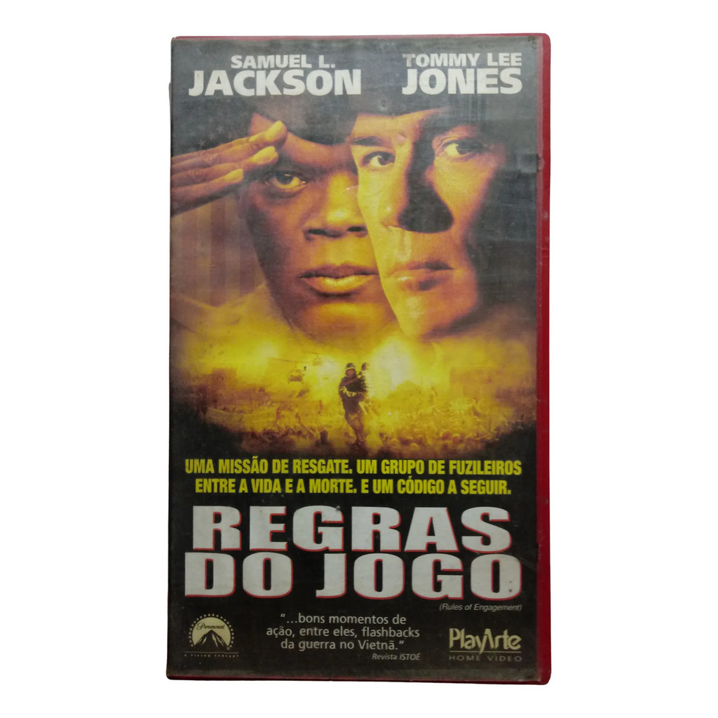 Vhs Regras Do Jogo - Samuel L. Jackson