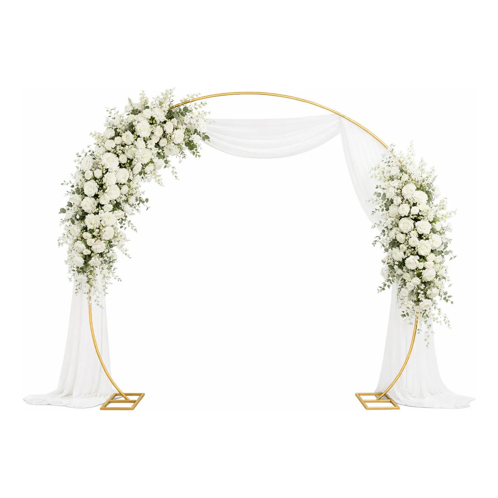 Arco Portal Desmontável Simples Casamento Redondo Portal Grande