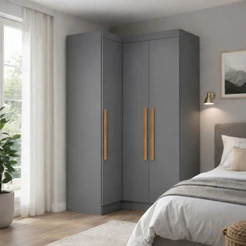 Guarda-Roupa Solteiro Modulado Odisseia Plus 3 Portas - Maxel