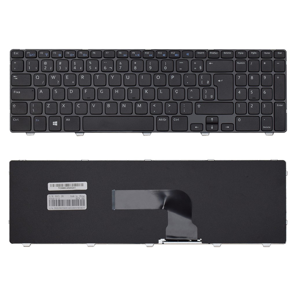 Teclado para Notebook Dell Part Number MB350-003