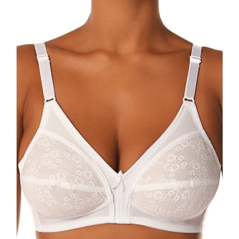 Sutiã sem Bojo sem Aro Colonial Rendado Plus Size Confortavel Vintage Demillus em Oferta na Shopee