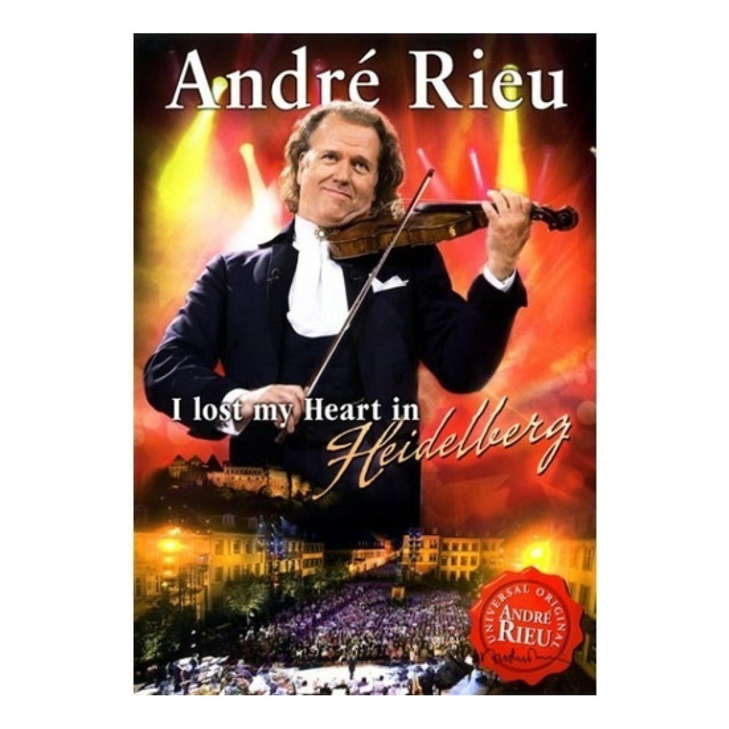 Dvd André Rieu - I Lost My Heart In Heidelberg - Lacrado