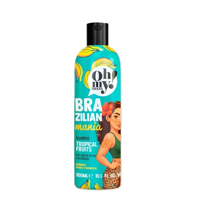 Oh My Shampoo Tropical Fruits Brazilian Mania 300ml