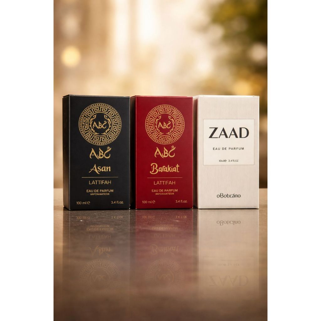 Kit 3 Perfume Árabe Masculino 100ml cada-cítricos importados