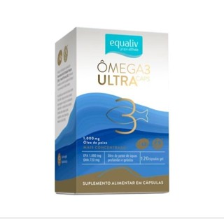 Omega 3 Ultra - 120 Cápsulas - Equaliv em Oferta na Shopee