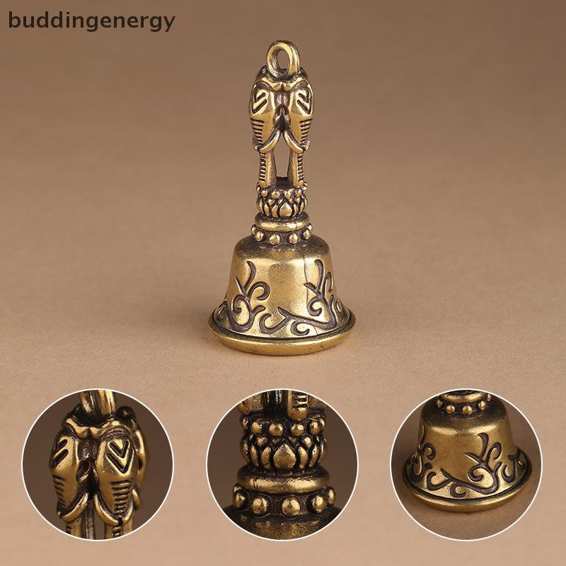 Imagem { BUDDI } Sino De Bronze Tibetano Antigo Pingente De Árvore De Natal Artesanato Em Latão Mágico Vento Shui Feng Sinos Pa