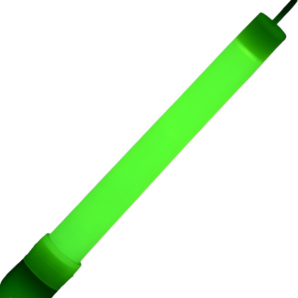 Cialume Bastão Fluorescente Verde Com Gancho Emergência Brilho Prolongado – Sinalização, Camping, Emergência