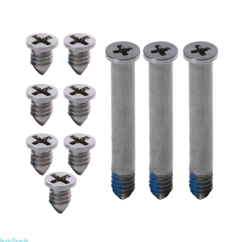 besteffie Conjunto Substituição Parafusos Inferiores Para Laptop 10 Peças A1278 A1286 A1297