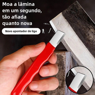 Afiador Profissional de Facas Aço Tungstênio Pedra Diamantada Lâminas Tesoura Jardinagem …