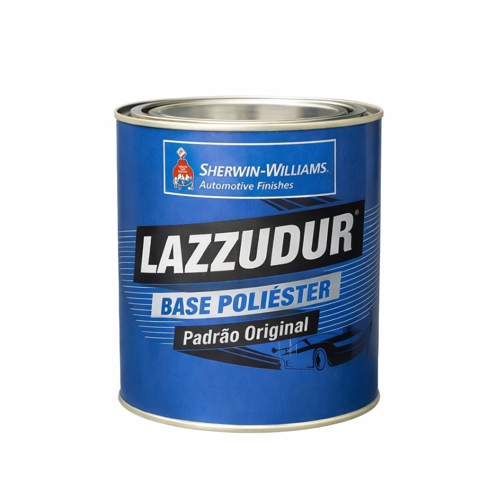 Tinta Poliéster Lazzudur Prata Escuna Met GM 900ml Sherwin-Williams | Alta Fidelidade de Cor