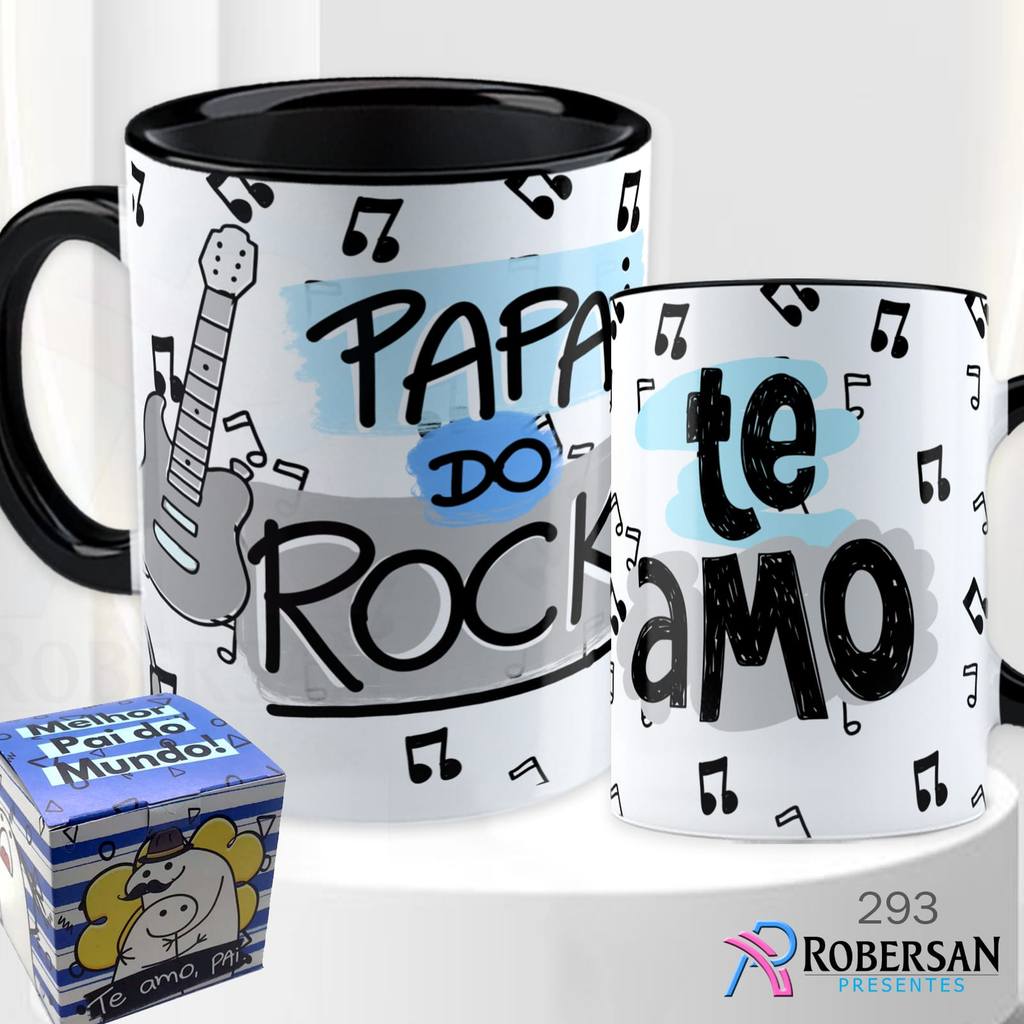 Caneca para Pai Dia dos Pais 325ml Presente Criativo Personalizado Porcelana 293
